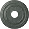 Ekena Millwork Dublin Ceiling Medallion (Canopies up to 8 1/4"), 15 3/8"OD x 3 5/8"ID x 1"P, Athenian Green Crackle CM15DUAGC - alternate 1